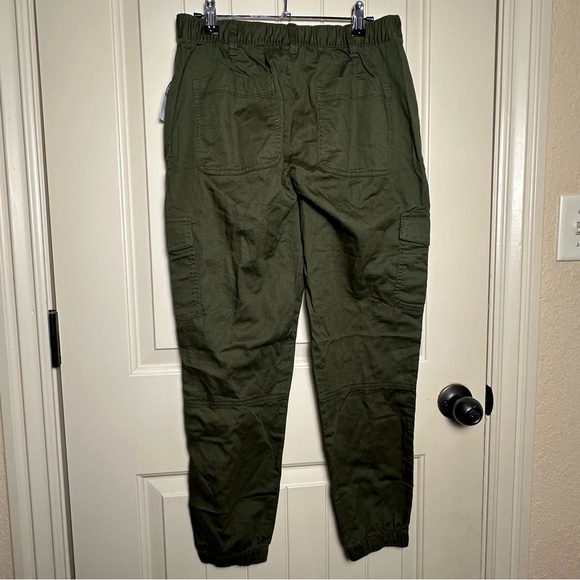 Gap Women’s Girlfriend Green Khaki Cargo Joggers Size 8 100% Cotton NWT $55 - Picture 6 of 10